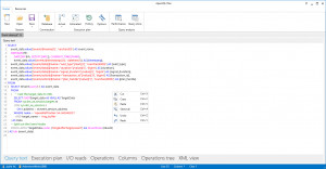 ApexSQL Plan - náhled
