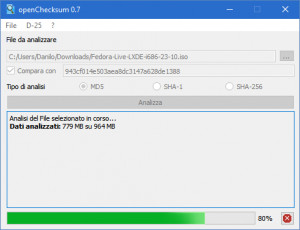 openChecksum - náhled