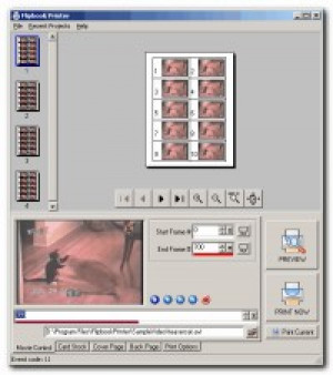 Flipbook Printer - náhled