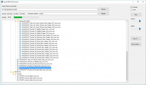 SFX file browser - náhled