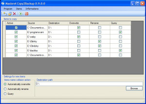 Maxiorel Copy2Backup - náhled
