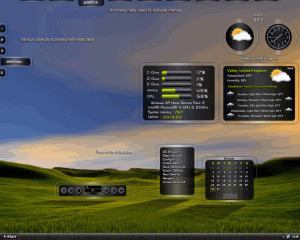 Stardock DesktopX - náhled