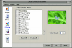 2Flyer Screensaver Builder - náhled