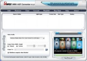 Apex WMV ASF Converter - náhled