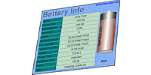 Battery Information - náhled