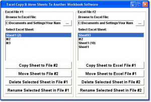 Excel Copy & Move Sheets - náhled