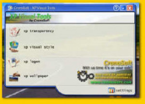XP Visual Tools - náhled