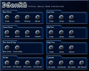 DGenR8 - náhled
