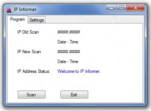 IP Informer - náhled