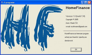 HomeFinance - náhled