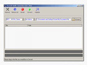 Cheetah Audio Converter - náhled