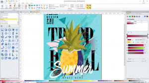 EximiousSoft Poster Designer - náhled