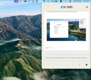 UI-TARS Desktop - náhled