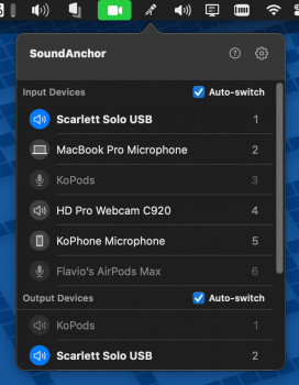 SoundAnchor - náhled
