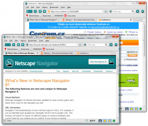 Netscape - náhled
