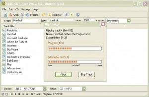 Audio CD Ripper Pro - náhled