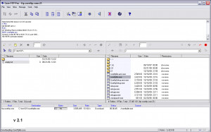 Core FTP Server - náhled