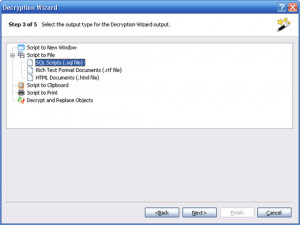 DMT SQL Decryptor - náhled