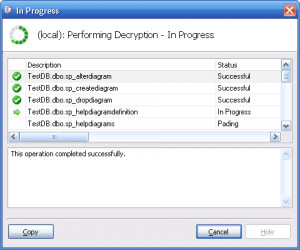 DMT SQL Decryptor - náhled