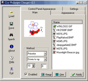 Ccy Wallpaper Changer - náhled