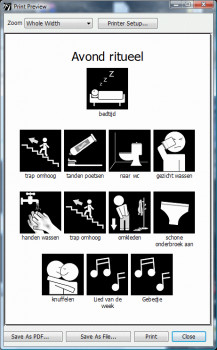 Picto Selector - náhled