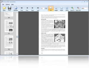 TIF to PDF Converter  - náhled