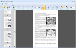 TIF to PDF Converter  - náhled