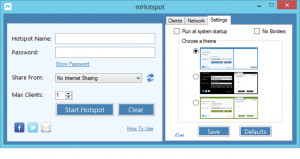 mHotspot - náhled