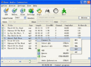 Ease Audio Converter - náhled