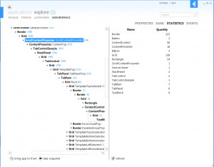 XAML Spy - náhled