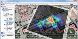 Acrylic WiFi Heatmaps - náhled