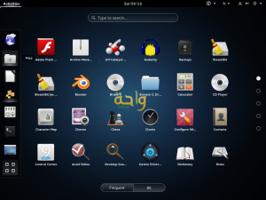 Waha Linux - náhled