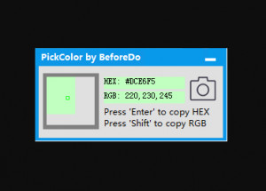 BeforeDo ColorPicker - náhled