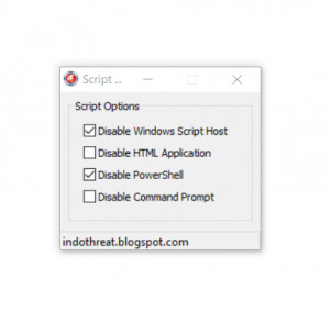 ScriptBlocker - náhled