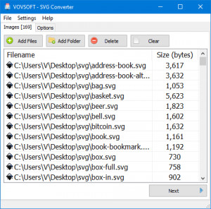 VOVSOFT - SVG Converter - náhled