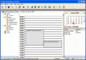 AMF Daily Planner and PIM - náhled
