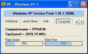 PP Winclose - náhled