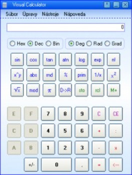 Visual Calculator - náhled