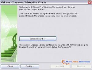 X-Setup Pro - náhled