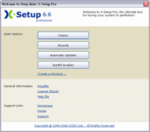 X-Setup Pro - náhled