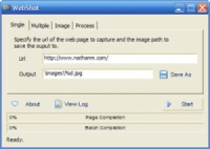 WebShot - náhled