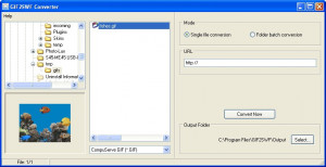 GIF2SWF Converter - náhled