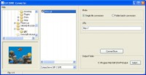 GIF2SWF Converter - náhled