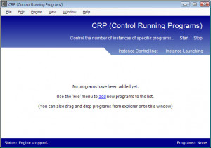 Control Running Programs - náhled