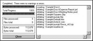 Pocket UnZip - náhled