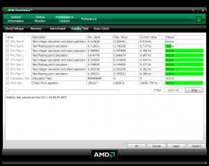 AMD Overdrive - náhled