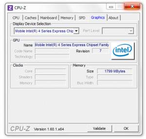 CPU-Z - náhled