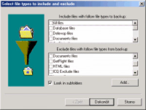 EaseBackup - náhled