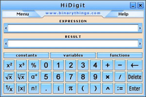 HiDigit - náhled