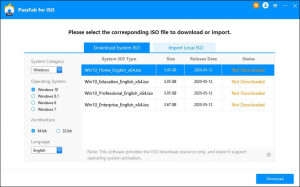 PassFab for ISO - náhled